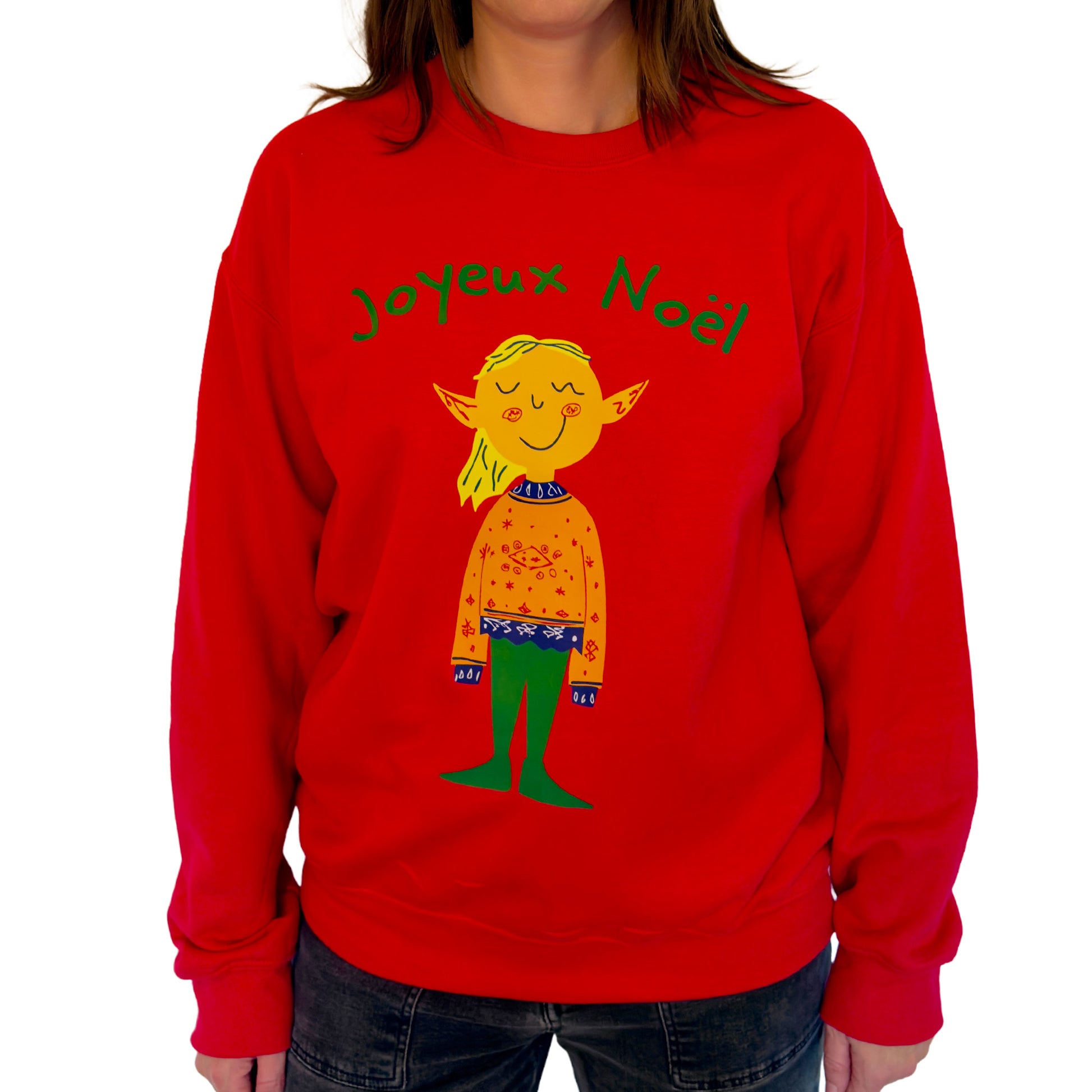 Joyeux Noel Sweatshirt - Red