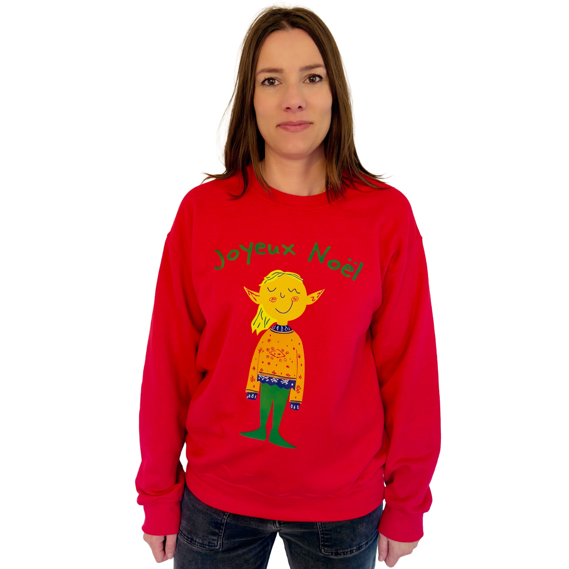 Joyeux Noel Sweatshirt - Red