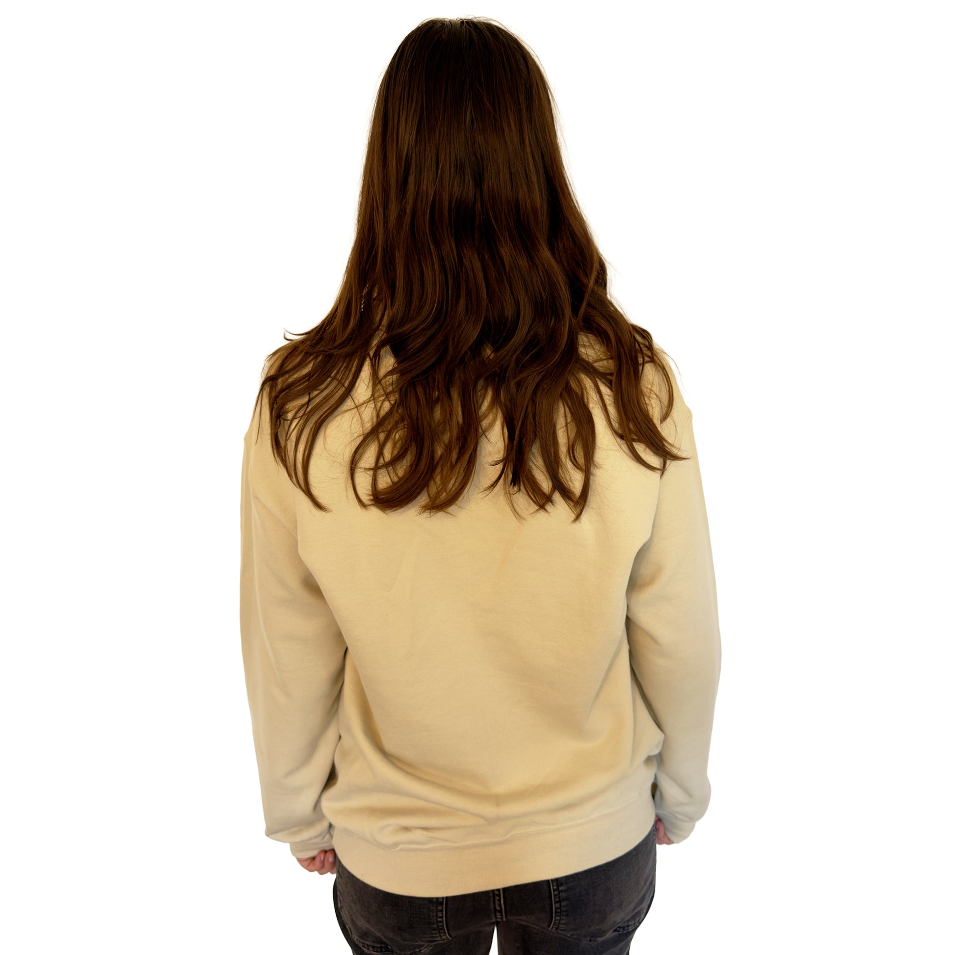 Madame Chat Sweatshirt - Sand